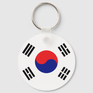 Südkoreanische Flagge - T-Shirts und Geschenke Schlüsselanhänger
