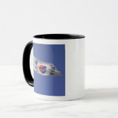 Südkoreanische Flagge Tasse (Vorderseite Links)