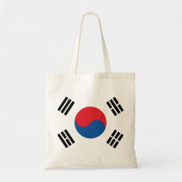 Südkoreanische Flagge Tragetasche