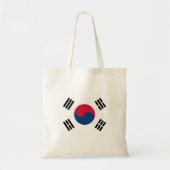 Südkoreanische Flagge Tragetasche (Vorne)