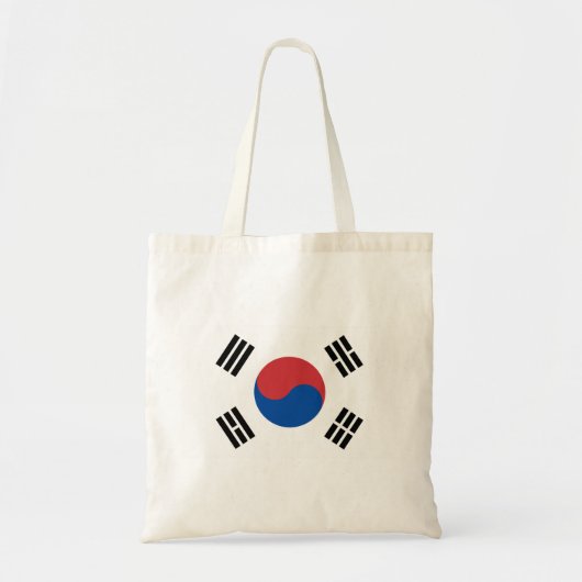 Südkoreanische Flagge Tragetasche (Vorne)