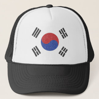 Südkoreanische Flagge Truckerkappe