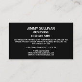 Südkoreanische Flagge und Emblem, Flagge Südkoreas Visitenkarte (Rückseite)