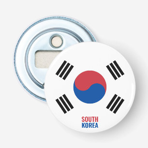 Südkoreanische Flagge Wunderbar Patriotisch Flaschenöffner