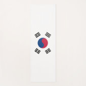 Südkoreanische Flagge Yogamatte (Vorderseite)