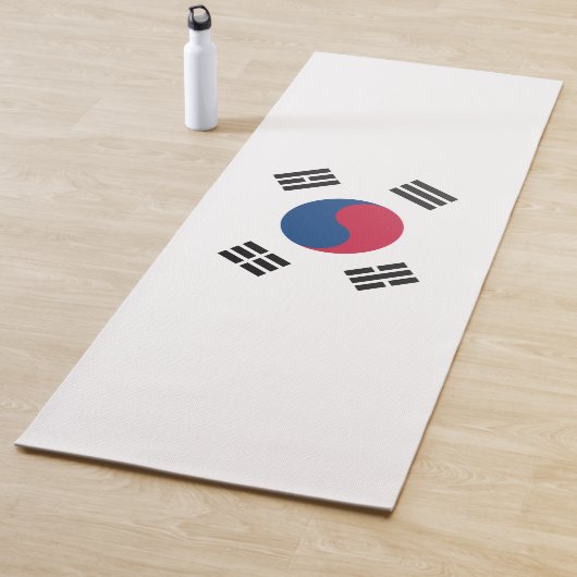 Südkoreanische Flagge Yogamatte (Beispiel)