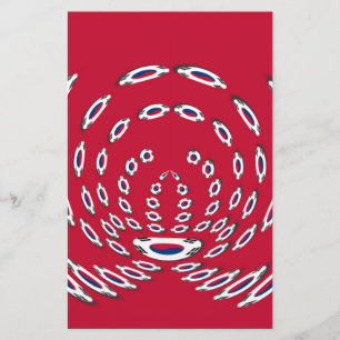 Südkoreanische Nationalflagge: Koreanischer Taegeu Briefpapier