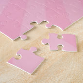 Südkoreanische Rosen-Flagge auf Rosa Puzzle (Seite)