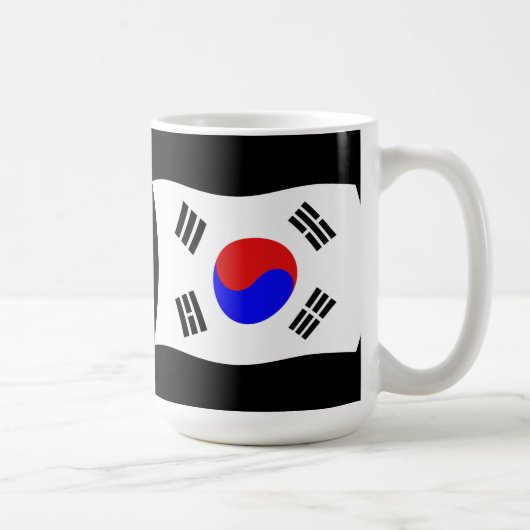 Südkoreanische Tasse der Flagge (Rechts)