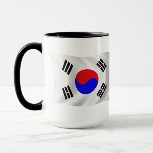 Südkoreanische Tasse der Flagge (Links)