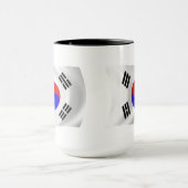 Südkoreanische Tasse der Flagge (Zentrum)