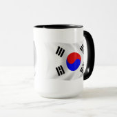 Südkoreanische Tasse der Flagge (VorderseiteRechts)