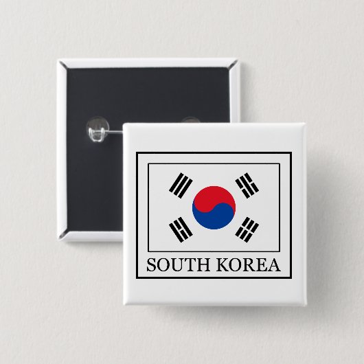 Südkoreanischer Button (Vorne & Hinten)