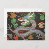 Südkoreanischer Drache Namdaemun Sungnyemun Postkarte (Vorne/Hinten)