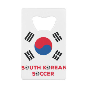Südkoreanischer Fußball Geldbeutel Flaschenöffner