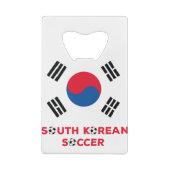 Südkoreanischer Fußball Geldbeutel Flaschenöffner (Rückseite)