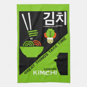 Südkoreanischer Kimchi Geschirrtuch (Vertikal)