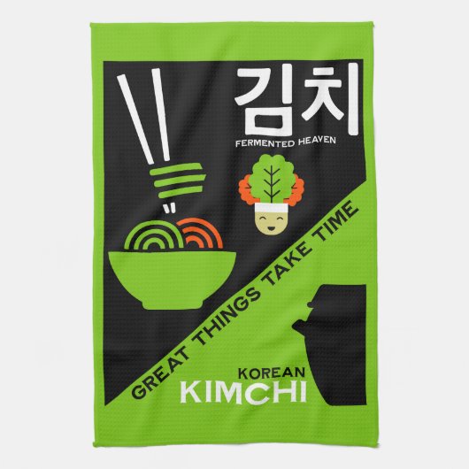 Südkoreanischer Kimchi Geschirrtuch (Vertikal)