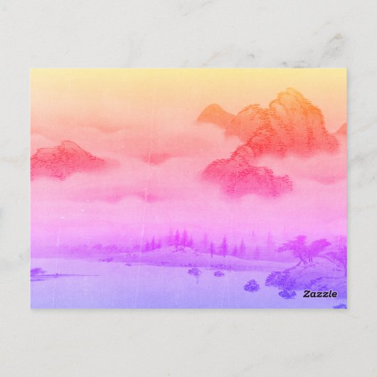 Südkoreanischer Lunar-Neujahrskarte Postkarte (Rückseite)