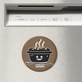 Südkoreanischer Speckwein Tofu Stew Suppe Sundubu Magnet (In Situ (Geschirrspüler))