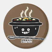 Südkoreanischer Speckwein Tofu Stew Suppe Sundubu Magnet (Vorne)