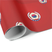 südkoreanisches Emblem Geschenkpapier (Rolleneckpunkt)