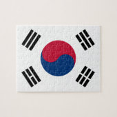 Südkoreanisches Flaggen-Puzzlespiel Puzzle (Horizontal)