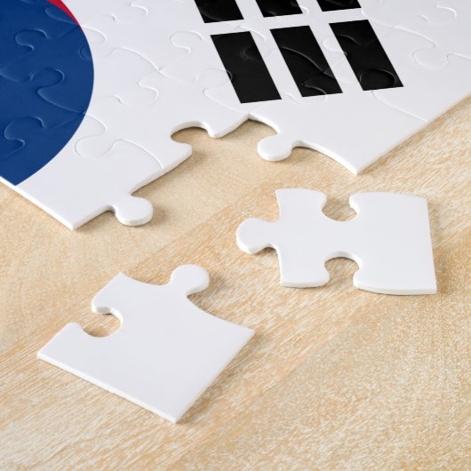 Südkoreanisches Flaggen-Puzzlespiel Puzzle (Seite)