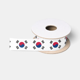 Südkoreanisches Flaggenband Satinband