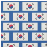 südkoreanisches Flaggengewebe Stoff (Muster)