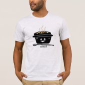 Südkoreanisches Gewürzwein Tofu Stew-Suppe Sundubu T-Shirt (Vorderseite)