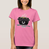 Südkoreanisches Gewürzwein Tofu Stew-Suppe Sundubu T-Shirt (Vorderseite)