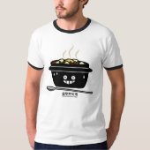 Südkoreanisches Gewürzwein Tofu Stew-Suppe Sundubu T-Shirt (Vorderseite)