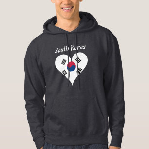 Südkoreanisches Herz Hoodie