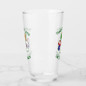 Südkoreanisches irisches Kleeblatt Glas (Links)