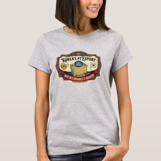 Südkoreas #1 Export T-Shirt  (Vorderseite)