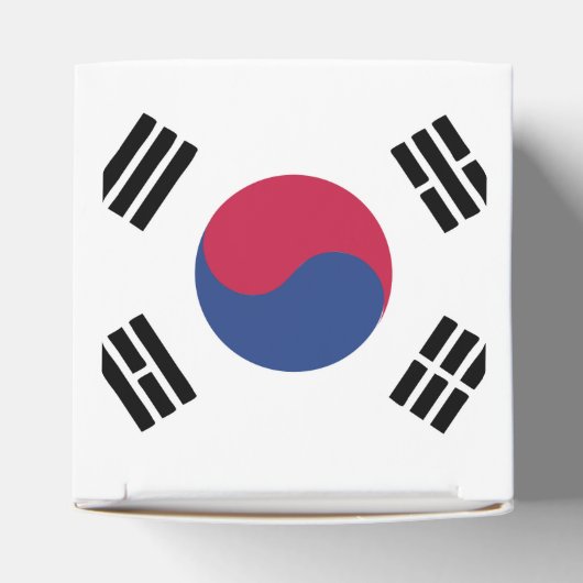 Südkoreas Flaggenzeichen Geschenkschachtel (Oben)