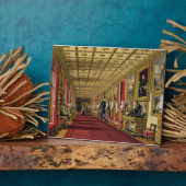 Südkorridor, Windsor Castle, 1838 (Chromolitho) Fotoplatte (Seite)