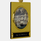 Südkreuz 1851 Banner-Ornament gold (Rechts)