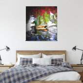 Südküken Leinwanddruck (Insitu (Schlafzimmer))