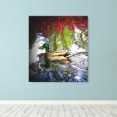 Südküken Leinwanddruck (Insitu (Holzboden))