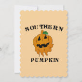 Südkürbis Einladung (Vorderseite)