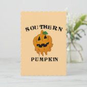 Südkürbis Einladung (Stehend Vorderseite)