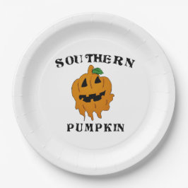 Südkürbis Pappteller