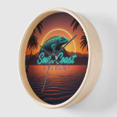 Südküste Live Radio Wall Uhr (Winkel)