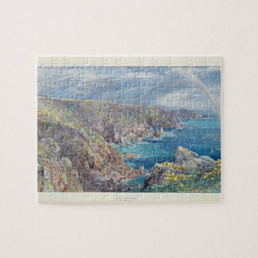 Südküste von Guernsey vom Cribiere, 1862 (w Puzzle (Horizontal)