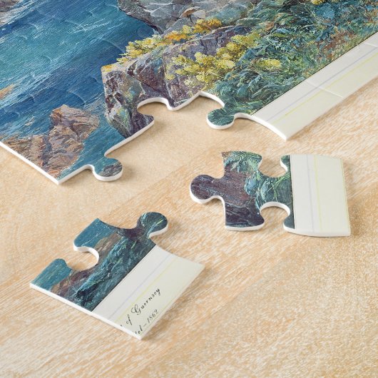 Südküste von Guernsey vom Cribiere, 1862 (w Puzzle (Seite)