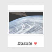 Südlich der Aleutianischen Inseln herrschen Wolken Aufkleber (Blatt)