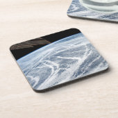 Südlich der Aleutianischen Inseln herrschen Wolken Getränkeuntersetzer (Linke Seite)