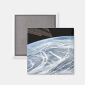 Südlich der Aleutianischen Inseln herrschen Wolken Magnet (Vorderseite/Rückseite)